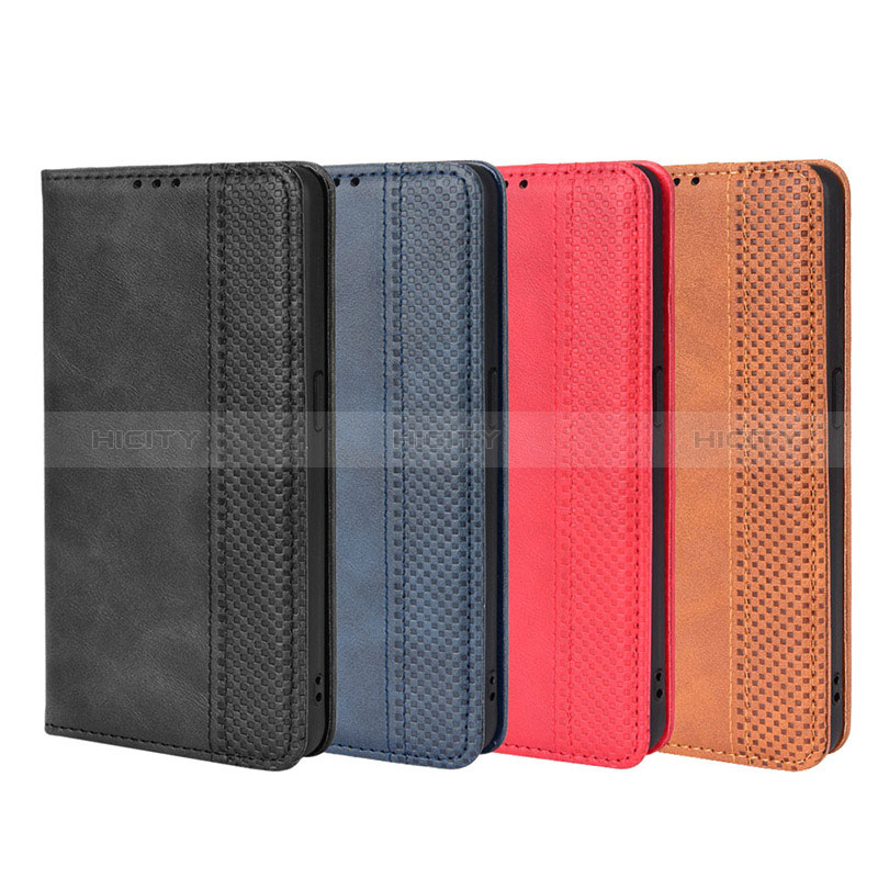 Coque Portefeuille Livre Cuir Etui Clapet BY4 pour Oppo A96 5G Plus