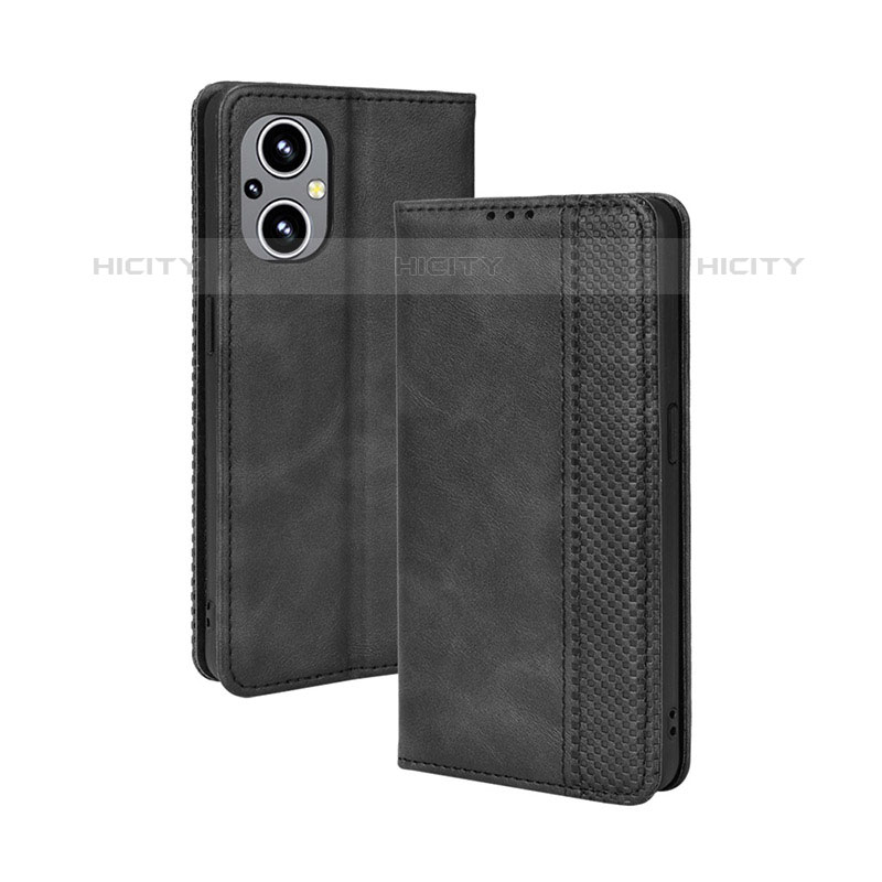 Coque Portefeuille Livre Cuir Etui Clapet BY4 pour Oppo Reno7 Z 5G Plus