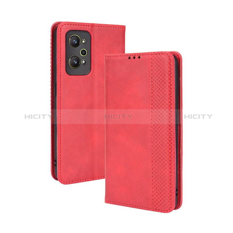 Coque Portefeuille Livre Cuir Etui Clapet BY4 pour Realme GT2 5G Plus