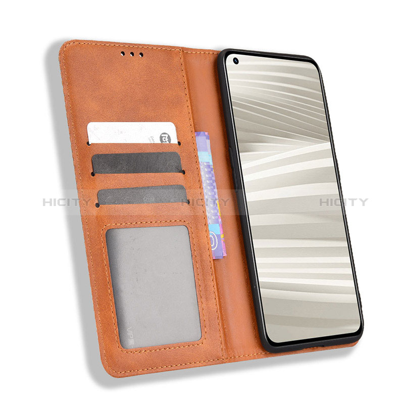 Coque Portefeuille Livre Cuir Etui Clapet BY4 pour Realme GT2 Pro 5G Plus