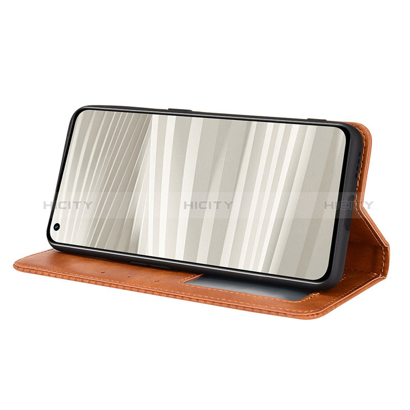 Coque Portefeuille Livre Cuir Etui Clapet BY4 pour Realme GT2 Pro 5G Plus