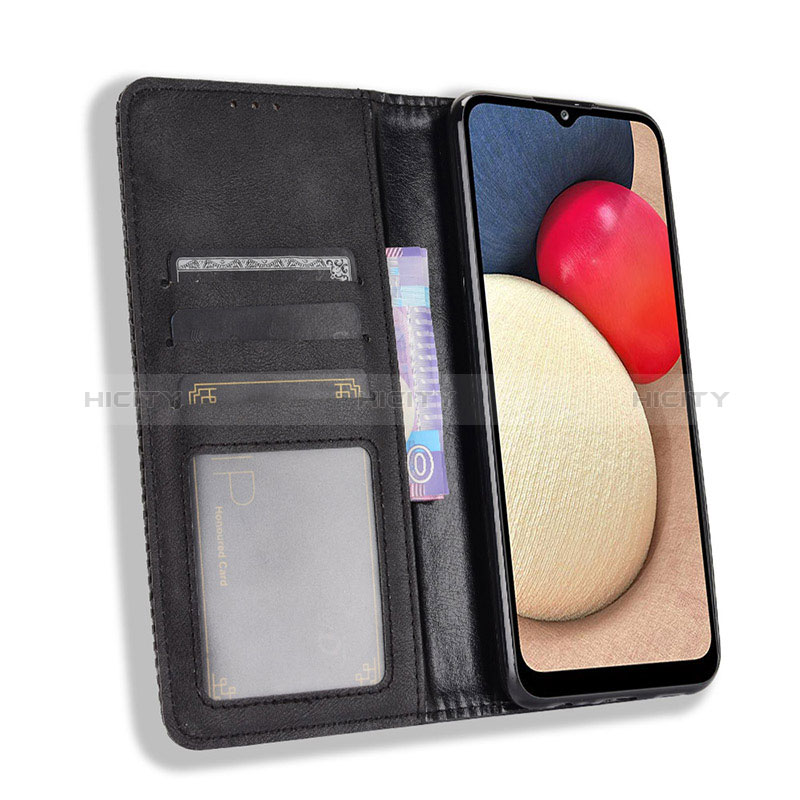 Coque Portefeuille Livre Cuir Etui Clapet BY4 pour Samsung Galaxy A02s Plus
