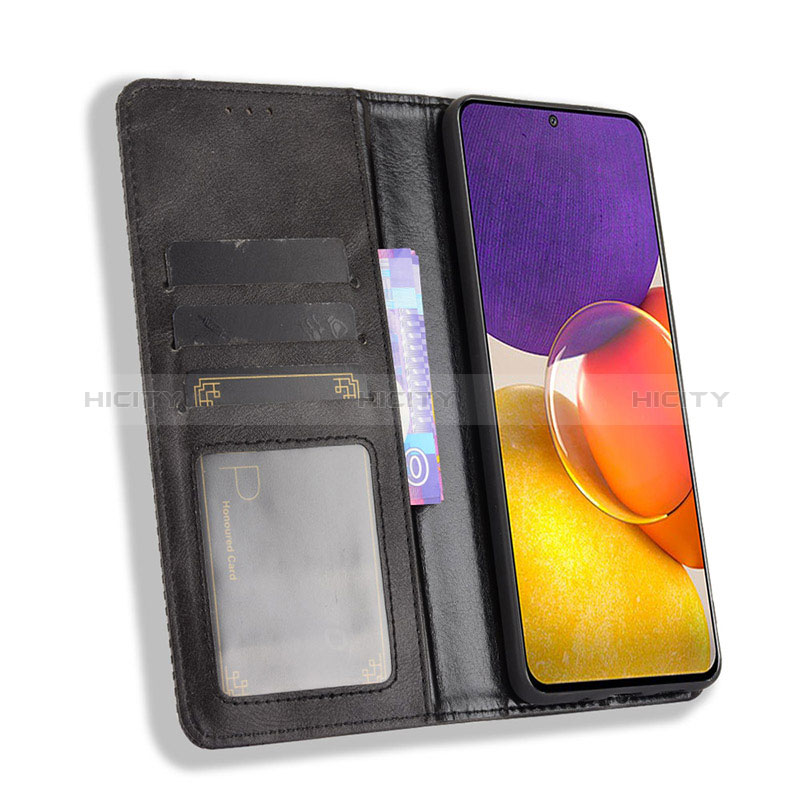 Coque Portefeuille Livre Cuir Etui Clapet BY4 pour Samsung Galaxy Quantum2 5G Plus
