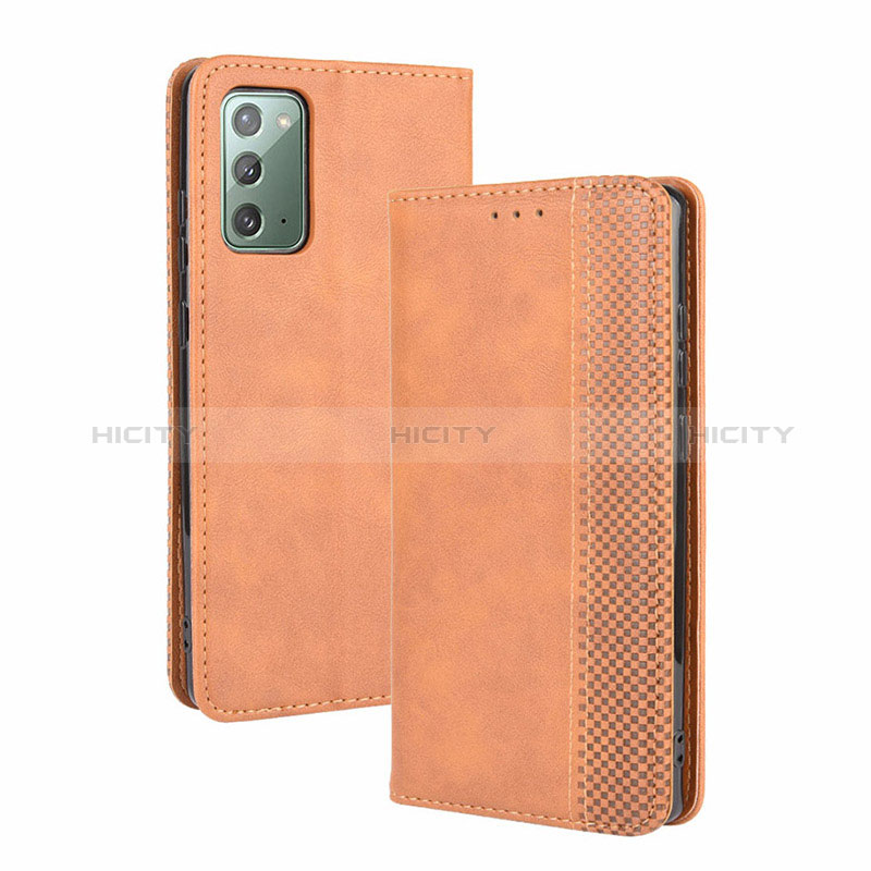 Coque Portefeuille Livre Cuir Etui Clapet BY4 pour Samsung Galaxy S20 FE (2022) 5G Plus