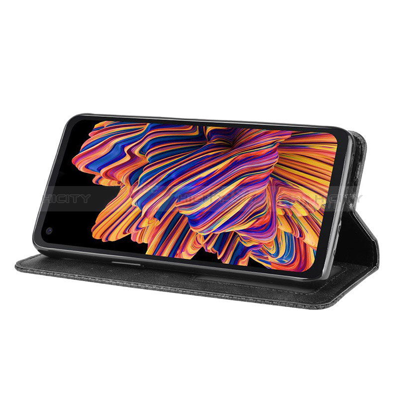 Coque Portefeuille Livre Cuir Etui Clapet BY4 pour Samsung Galaxy XCover Pro Plus