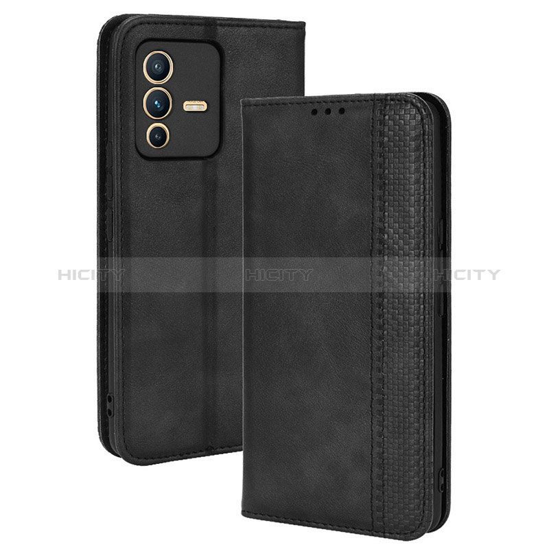Coque Portefeuille Livre Cuir Etui Clapet BY4 pour Vivo V23 Pro 5G Plus