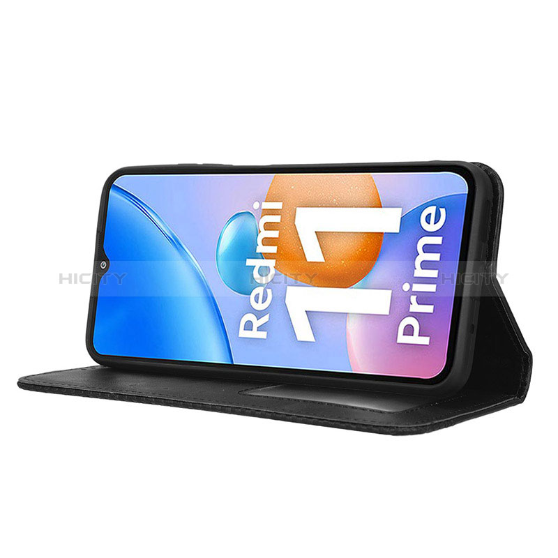 Coque Portefeuille Livre Cuir Etui Clapet BY4 pour Xiaomi Redmi 11 Prime 4G Plus