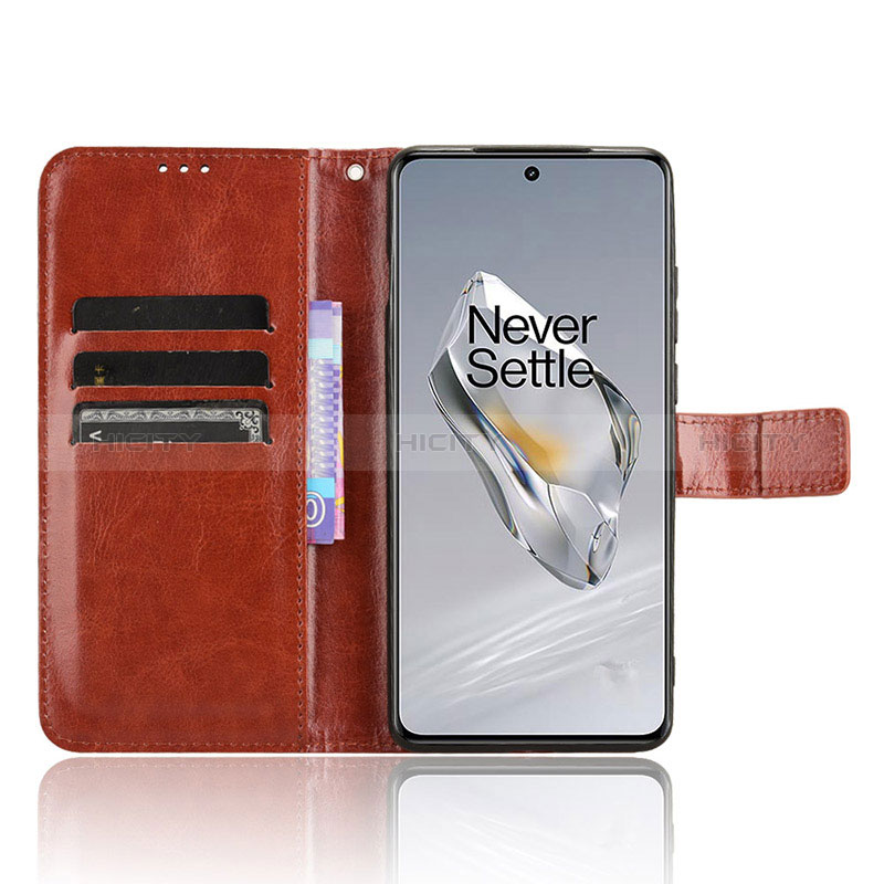 Coque Portefeuille Livre Cuir Etui Clapet BY5 pour OnePlus 12 5G Plus