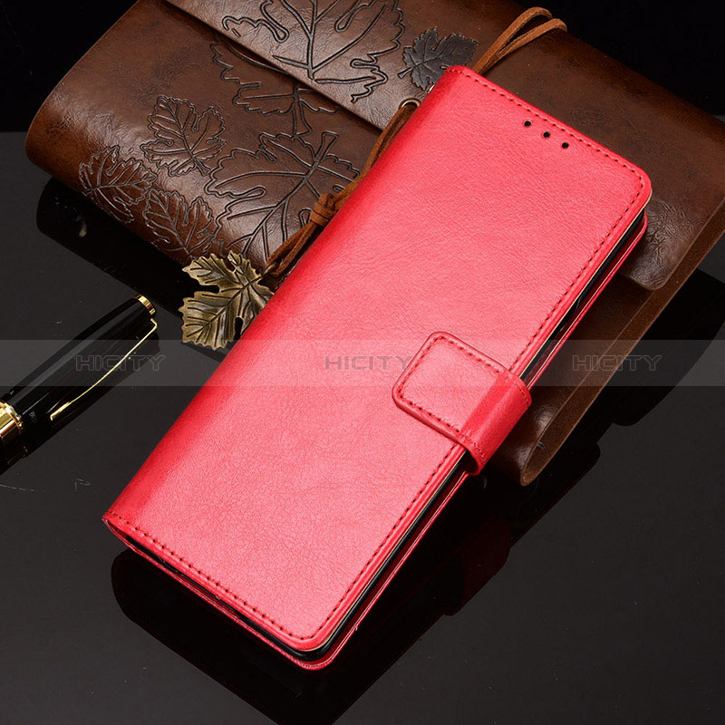 Coque Portefeuille Livre Cuir Etui Clapet BY5 pour Samsung Galaxy Z Fold2 5G Rouge Plus