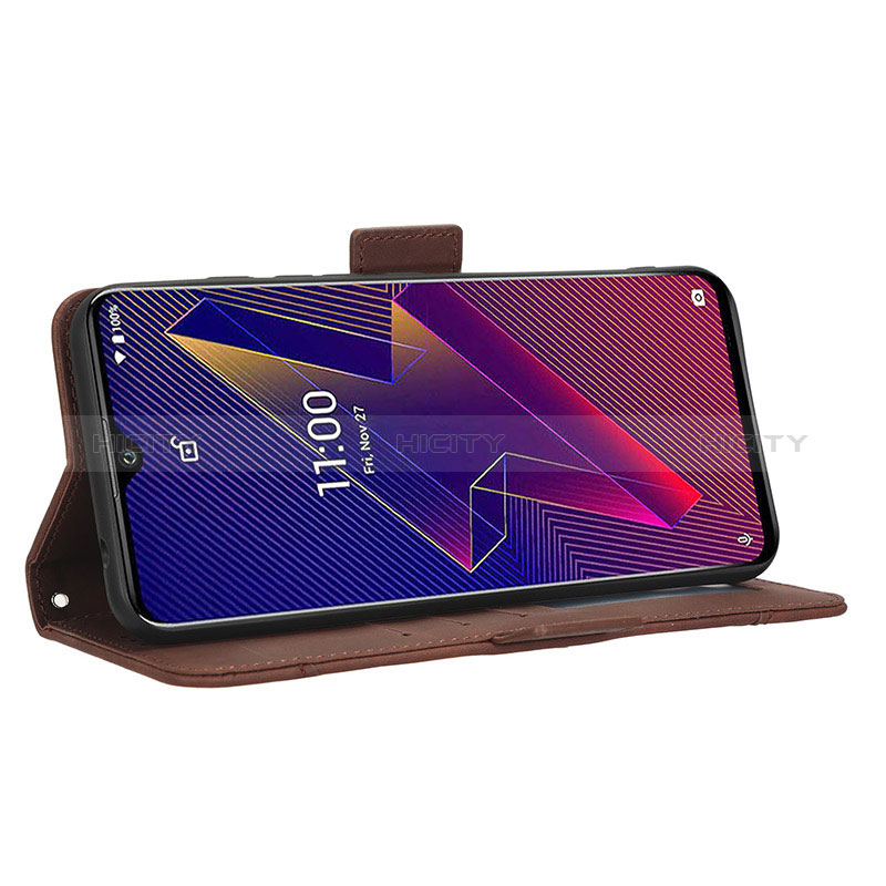 Coque Portefeuille Livre Cuir Etui Clapet BY6 pour Wiko Power U10 Plus