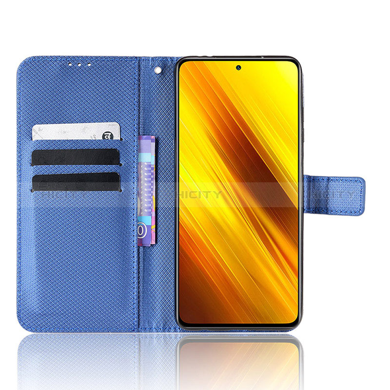 Coque Portefeuille Livre Cuir Etui Clapet BY6 pour Xiaomi Poco X3 NFC Plus