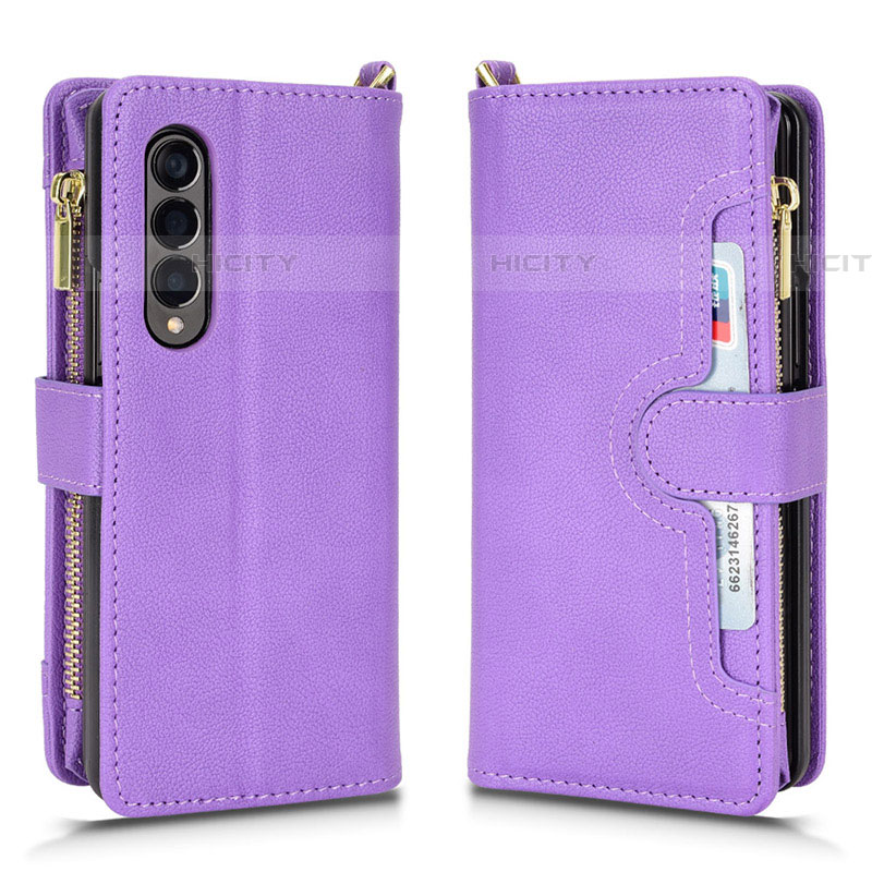 Coque Portefeuille Livre Cuir Etui Clapet BY8 pour Samsung Galaxy Z Fold4 5G Plus