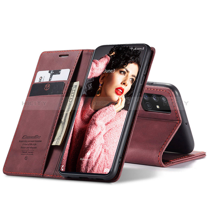 Coque Portefeuille Livre Cuir Etui Clapet C01S pour Samsung Galaxy A71 4G A715 Plus