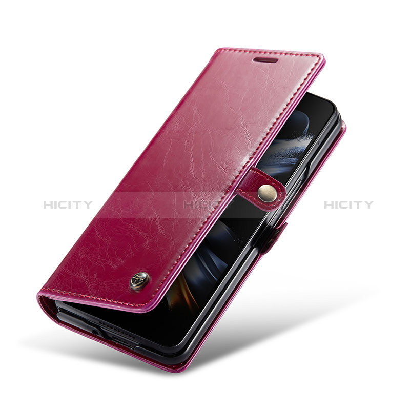 Coque Portefeuille Livre Cuir Etui Clapet C01S pour Samsung Galaxy Z Fold3 5G Plus