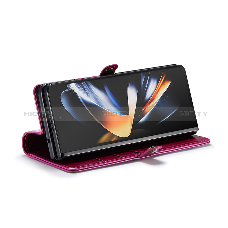 Coque Portefeuille Livre Cuir Etui Clapet C01S pour Samsung Galaxy Z Fold3 5G Plus
