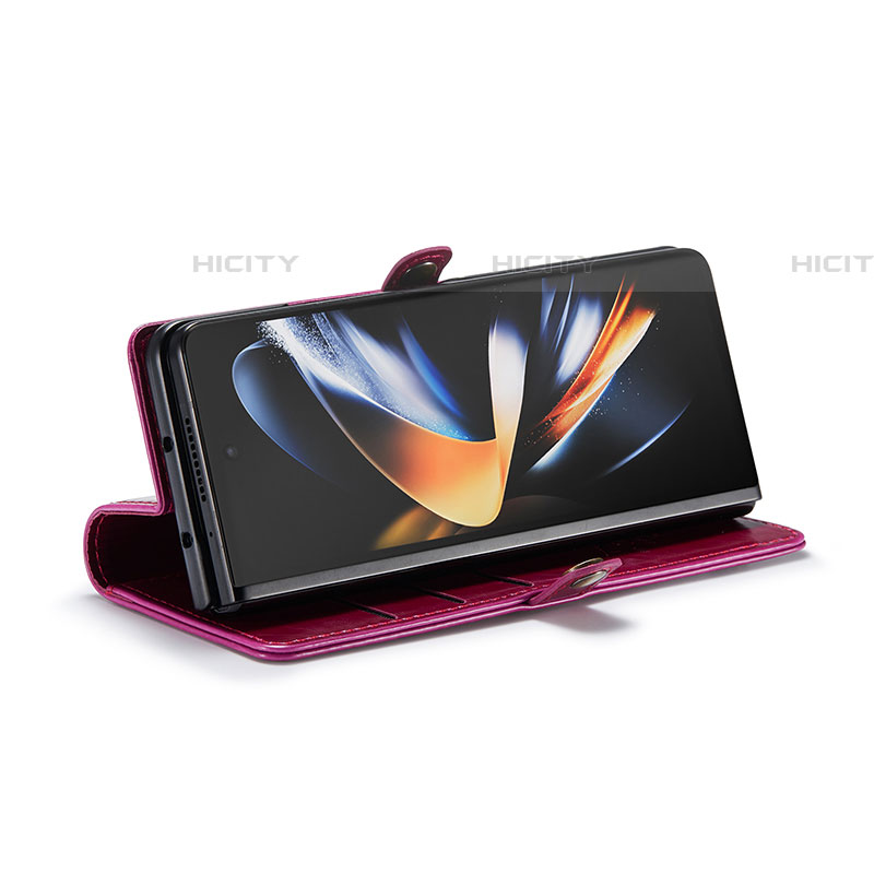 Coque Portefeuille Livre Cuir Etui Clapet C01S pour Samsung Galaxy Z Fold4 5G Plus