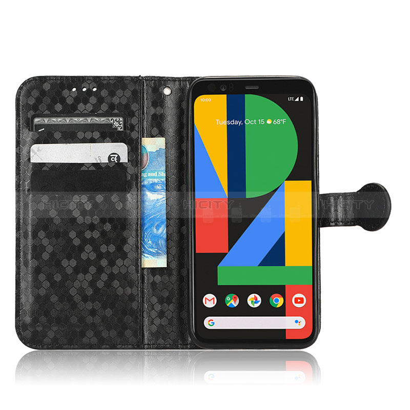 Coque Portefeuille Livre Cuir Etui Clapet C01X pour Google Pixel 4 Plus