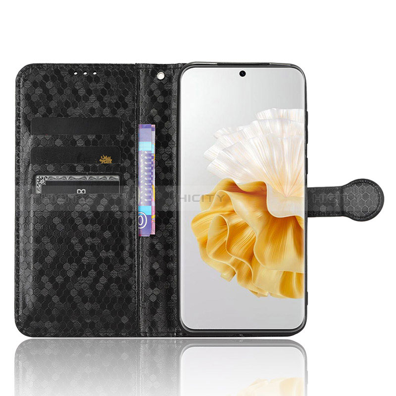 Coque Portefeuille Livre Cuir Etui Clapet C01X pour Huawei P60 Plus