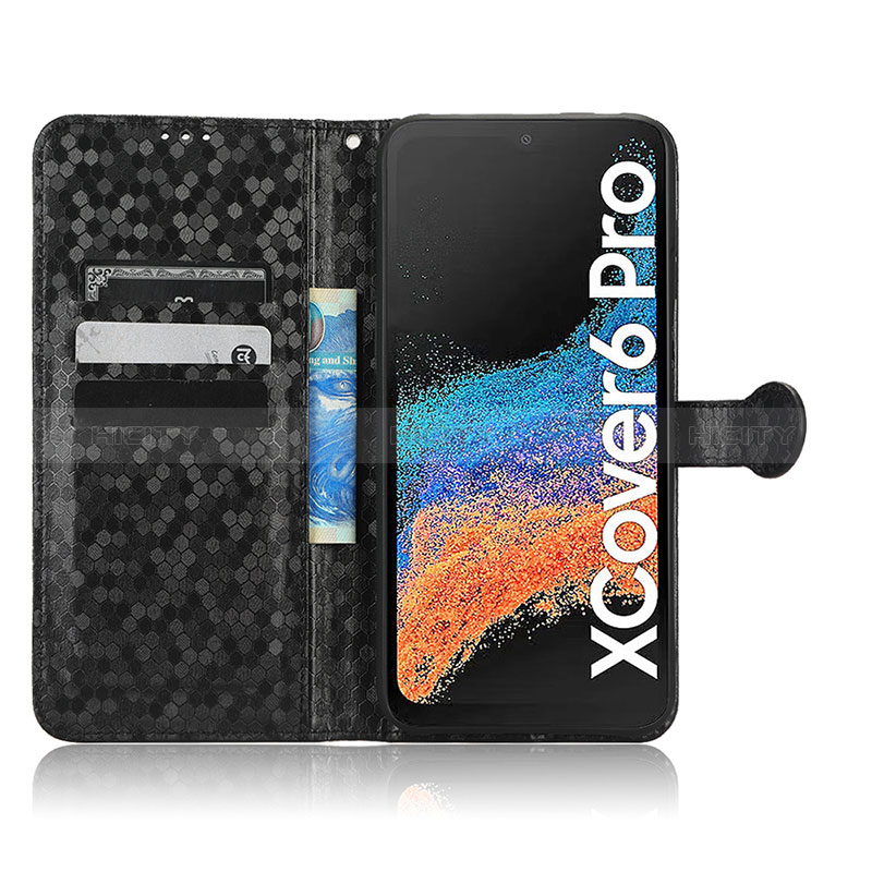 Coque Portefeuille Livre Cuir Etui Clapet C01X pour Samsung Galaxy XCover 6 Pro 5G Plus