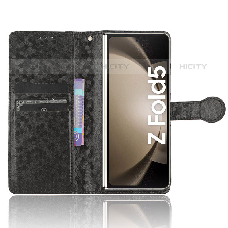 Coque Portefeuille Livre Cuir Etui Clapet C01X pour Samsung Galaxy Z Fold5 5G Plus