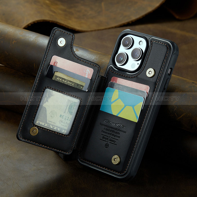 Coque Portefeuille Livre Cuir Etui Clapet C02S pour Apple iPhone 14 Pro Max Plus