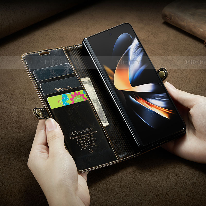 Coque Portefeuille Livre Cuir Etui Clapet C02S pour Samsung Galaxy Z Fold4 5G Plus