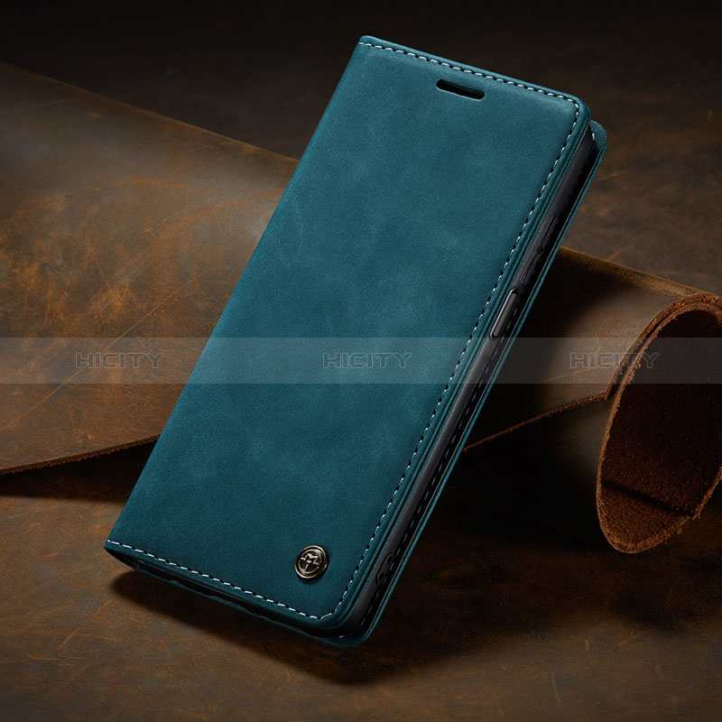 Coque Portefeuille Livre Cuir Etui Clapet C02S pour Xiaomi Mi 10T Pro 5G Bleu Plus