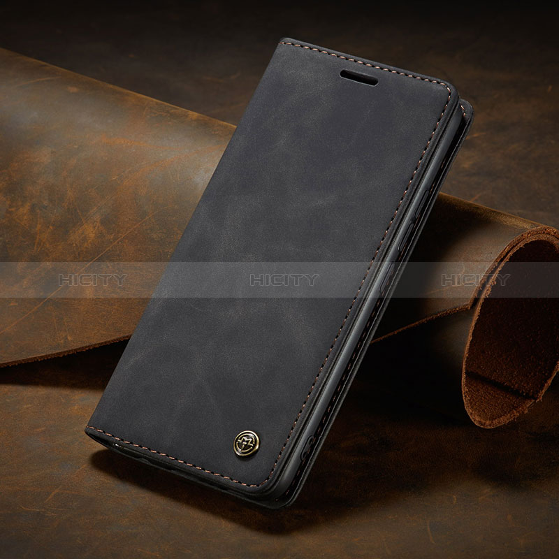 Coque Portefeuille Livre Cuir Etui Clapet C02S pour Xiaomi Mi 13T 5G Noir Plus