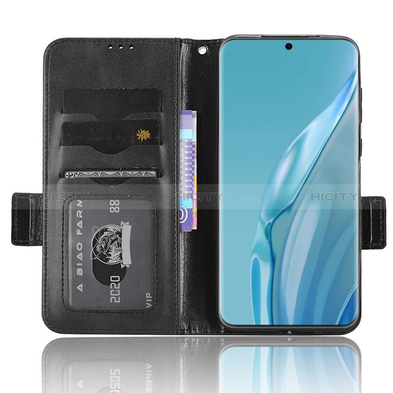 Coque Portefeuille Livre Cuir Etui Clapet C02X pour Huawei P60 Art Plus
