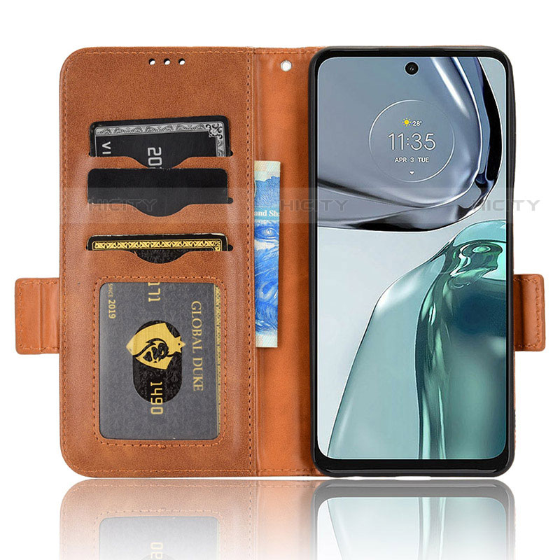 Coque Portefeuille Livre Cuir Etui Clapet C02X pour Motorola Moto G62 5G Plus