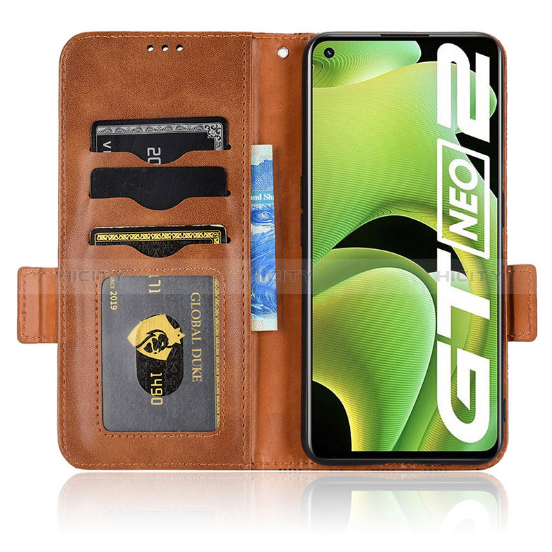 Coque Portefeuille Livre Cuir Etui Clapet C02X pour Realme GT Neo 3T 5G Plus