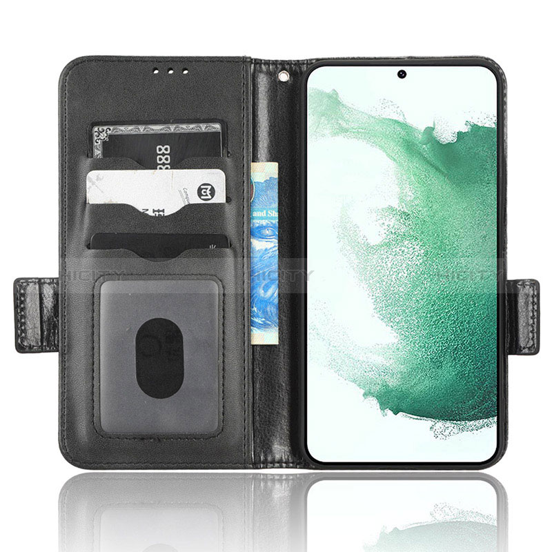 Coque Portefeuille Livre Cuir Etui Clapet C02X pour Samsung Galaxy S22 5G Plus
