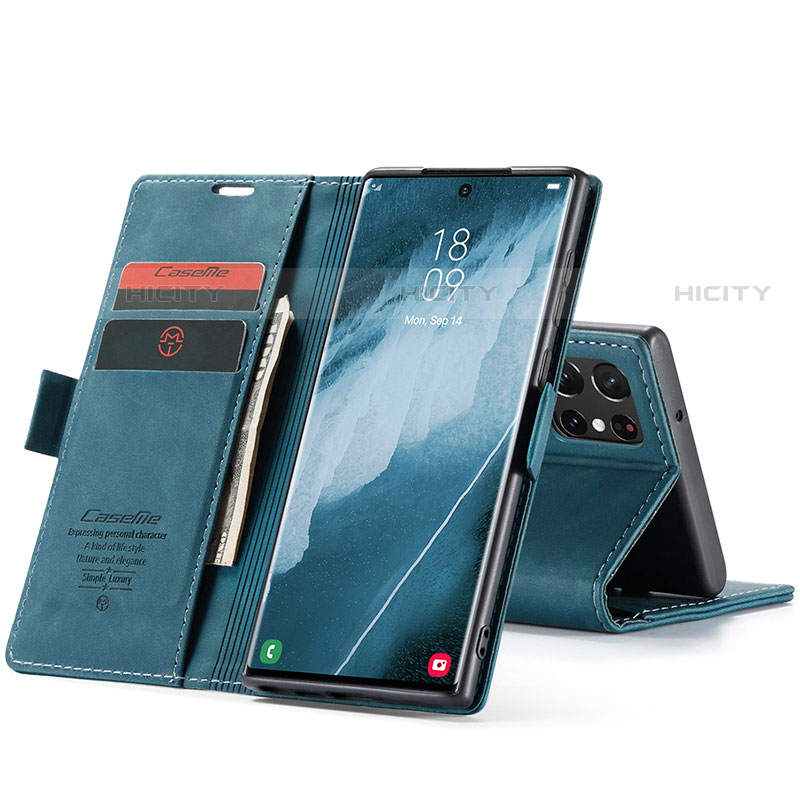 Coque Portefeuille Livre Cuir Etui Clapet C03S pour Samsung Galaxy S21 Ultra 5G Plus