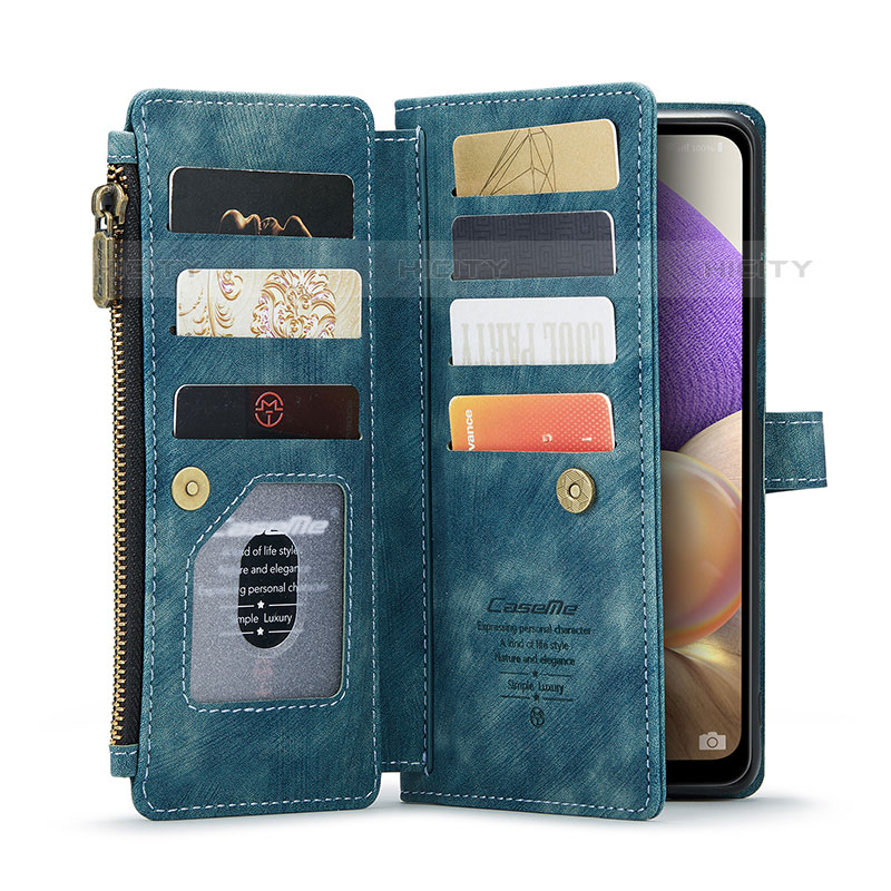 Coque Portefeuille Livre Cuir Etui Clapet C04S pour Samsung Galaxy M32 5G Plus