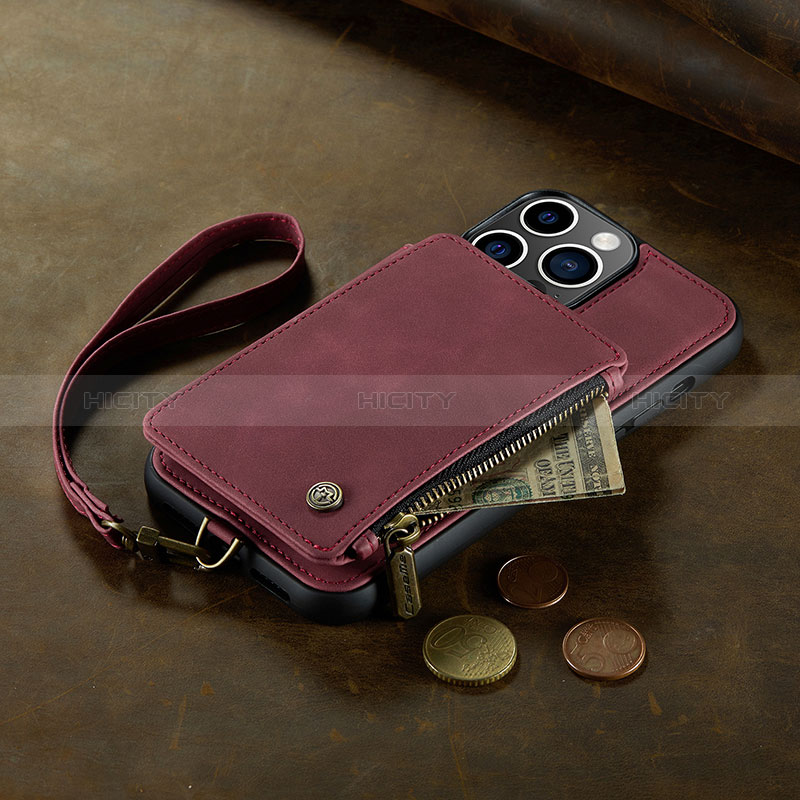 Coque Portefeuille Livre Cuir Etui Clapet C05S pour Apple iPhone 13 Pro Plus