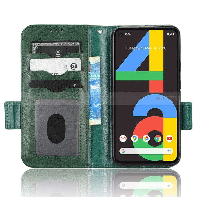 Coque Portefeuille Livre Cuir Etui Clapet C05X pour Google Pixel 4a Plus