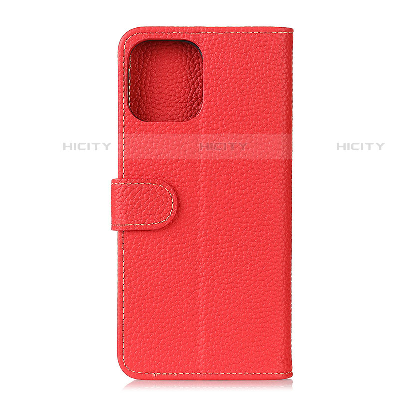 Coque Portefeuille Livre Cuir Etui Clapet C06 pour Xiaomi Mi 11 5G Rouge Plus