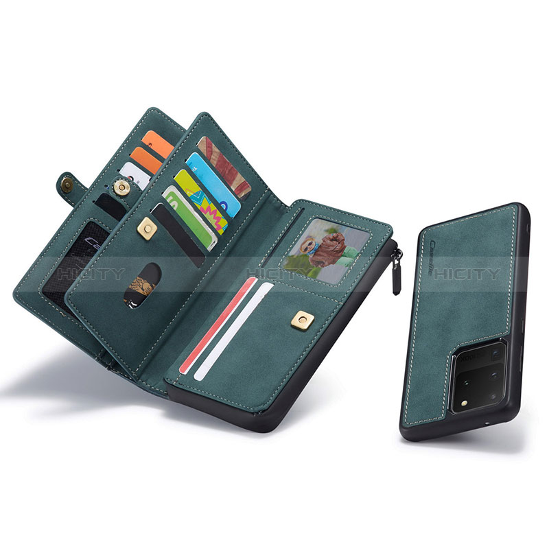 Coque Portefeuille Livre Cuir Etui Clapet C06S pour Samsung Galaxy S20 Ultra Plus
