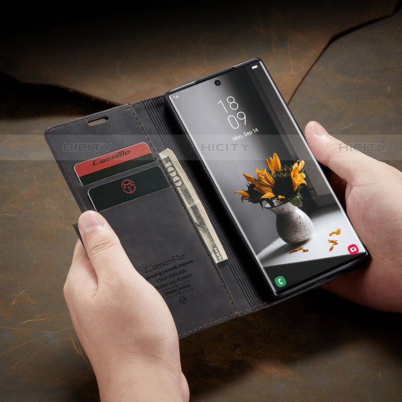 Coque Portefeuille Livre Cuir Etui Clapet C10S pour Samsung Galaxy S22 Ultra 5G Plus
