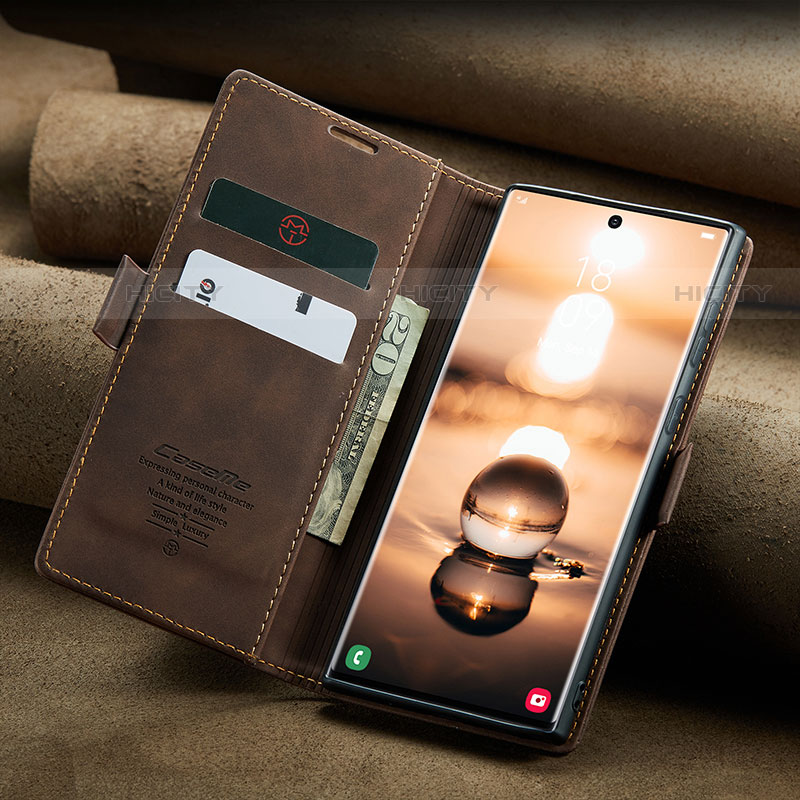 Coque Portefeuille Livre Cuir Etui Clapet C10S pour Samsung Galaxy S22 Ultra 5G Plus