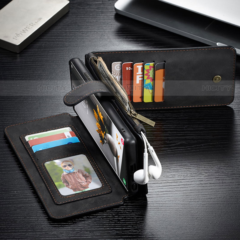 Coque Portefeuille Livre Cuir Etui Clapet C12S pour Samsung Galaxy S21 Ultra 5G Plus