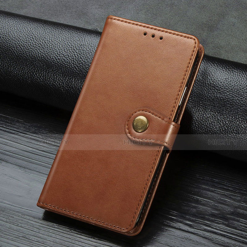 Coque Portefeuille Livre Cuir Etui Clapet D01 pour Xiaomi Mi Note 10 Pro Marron Plus