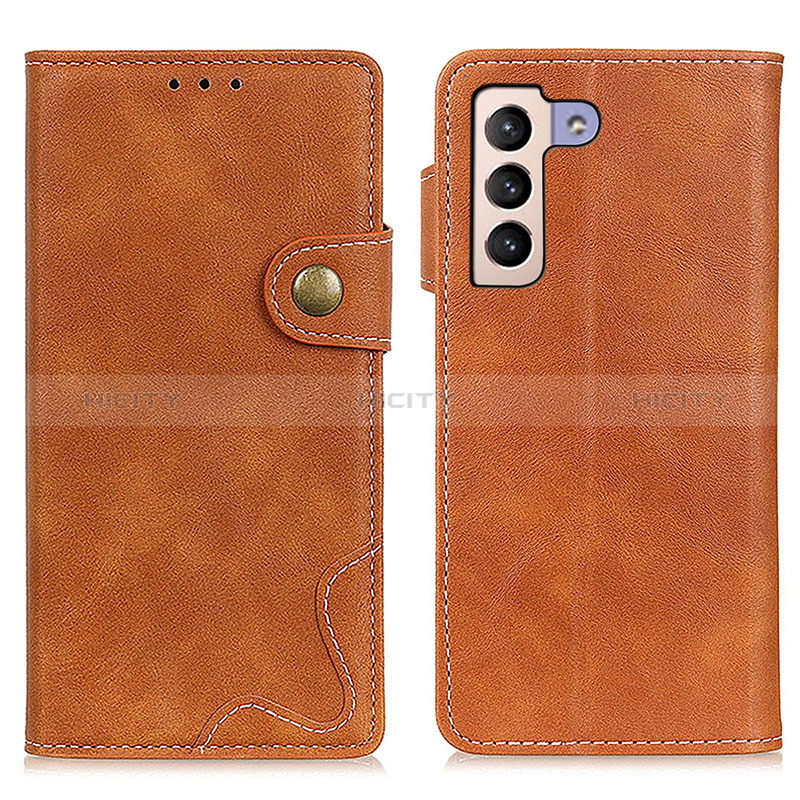 Coque Portefeuille Livre Cuir Etui Clapet D01Y pour Samsung Galaxy S24 Plus 5G Marron Plus