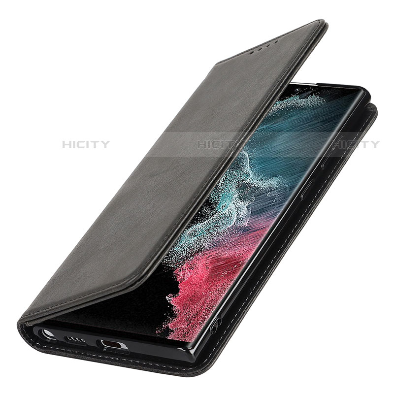 Coque Portefeuille Livre Cuir Etui Clapet D03T pour Samsung Galaxy S21 Ultra 5G Plus