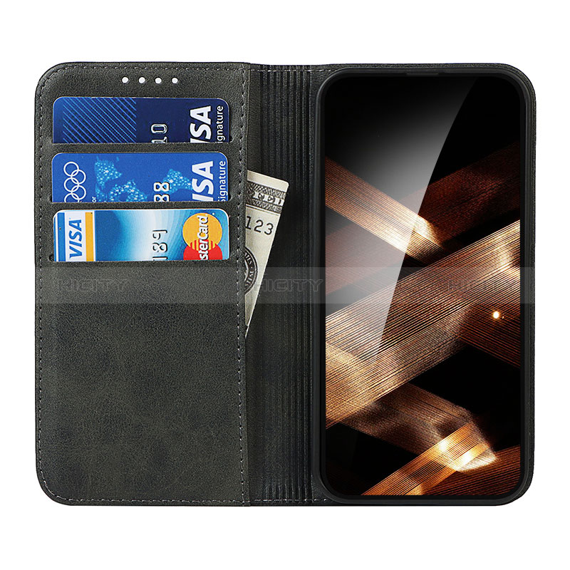 Coque Portefeuille Livre Cuir Etui Clapet D04T pour Apple iPhone 13 Pro Max Plus