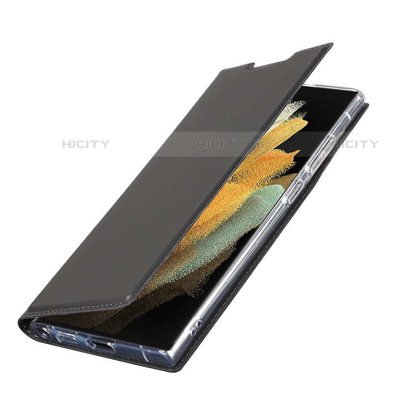 Coque Portefeuille Livre Cuir Etui Clapet D05T pour Samsung Galaxy S22 Ultra 5G Plus
