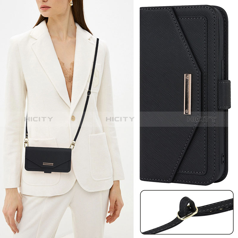 Coque Portefeuille Livre Cuir Etui Clapet D07T pour Apple iPhone 14 Plus