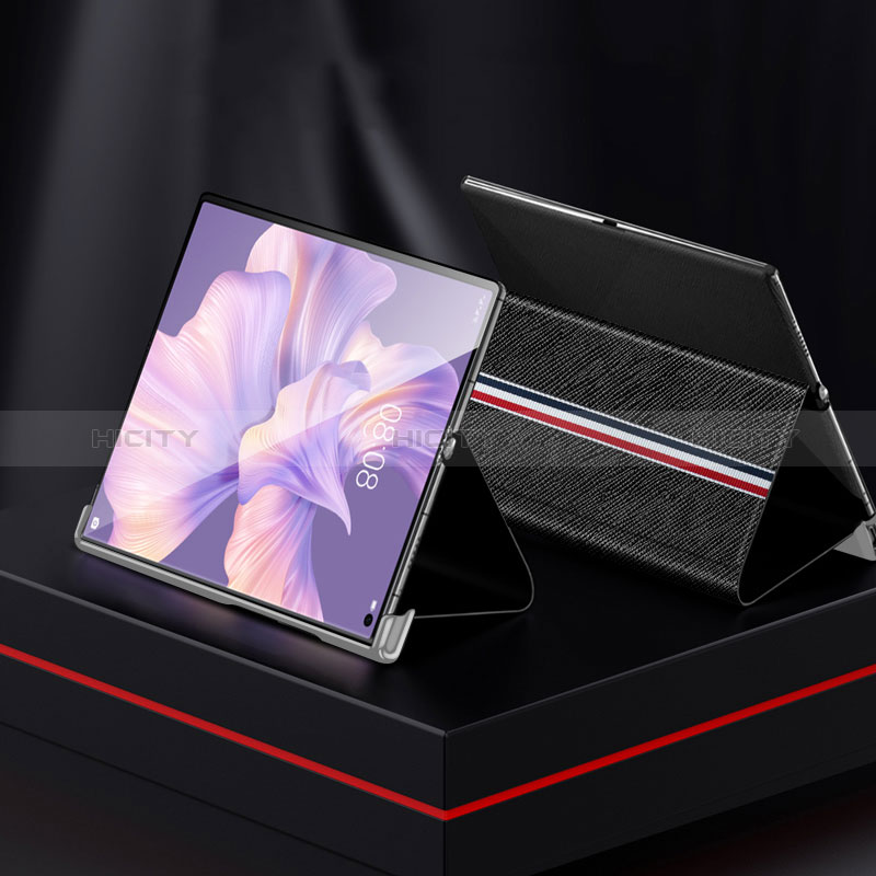 Coque Portefeuille Livre Cuir Etui Clapet DL1 pour Huawei Mate Xs 2 Plus