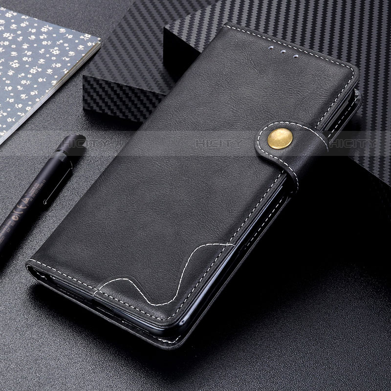 Coque Portefeuille Livre Cuir Etui Clapet DY01 pour Motorola Moto G10 Noir Plus