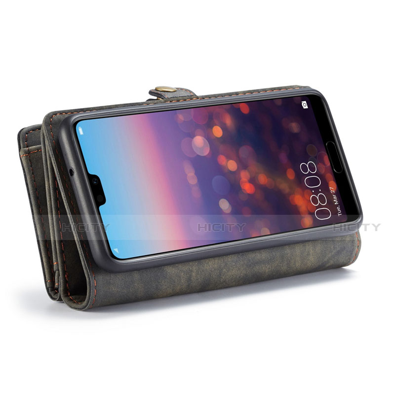 Coque Portefeuille Livre Cuir Etui Clapet G02 pour Huawei P20 Plus